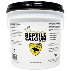 Ultra Premium Reptile Calcium - without D3 - 7 lb BULK (Lugarti)