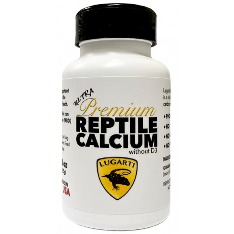 Ultra Premium Reptile Calcium - without D3 (Lugarti)