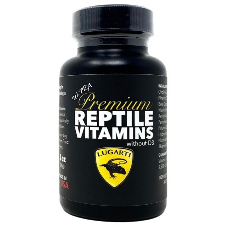 Ultra Premium Reptile Vitamins - without D3 (Lugarti)