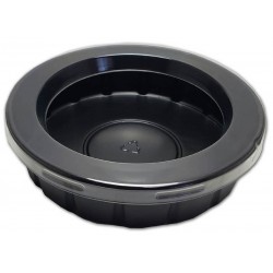 Feeder/Water Dish - Black - SM (RSC)