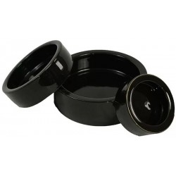 Insect Feeder Dish - Black - SM (Lugarti)