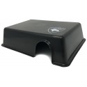 Reptile Hide Box - Black - MD (Lugarti)