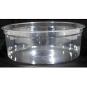 7" Clear Deli Cup - 38 oz - Punched - 300ct (pinnPACK)