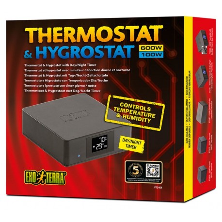 Thermostat & Hygrostat - 600w (Exo Terra)