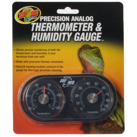 Reptile Humidity Gauges or hygrometers for terrariums