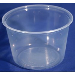 24 oz Semi-Clear Deli Cups - Punched - 25ct (Pro-Kal)