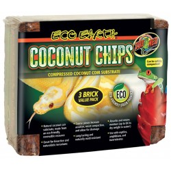 Eco Earth Coconut Chips - Triple Brick (Zoo Med)