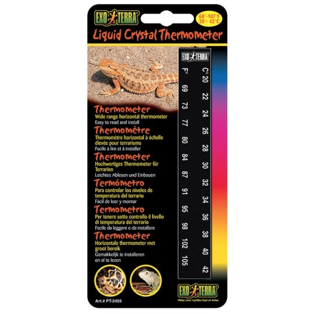 Liquid Crystal Thermometer (Exo Terra)