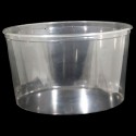 10" Clear Deli Cup - 190 oz - Punched - 50ct (PinnPack)