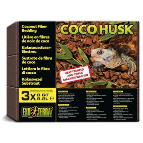 Coco Husk - Brick - 3 Pack (Exo Terra)