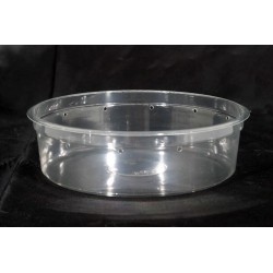 6.75" Clear Deli Cup - 32 oz -Punched (pinnPACK)