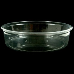 7" Clear Deli Cup - 28 oz - Punched (pinnPACK)