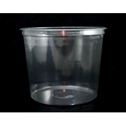 6.75" Clear Deli Cup - 80 oz - Punched (pinnPACK)