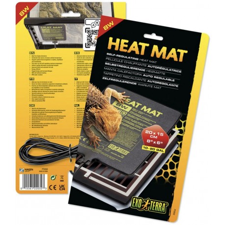 Heat Mat - PTC Carbon Fiber - 8w (Exo Terra)