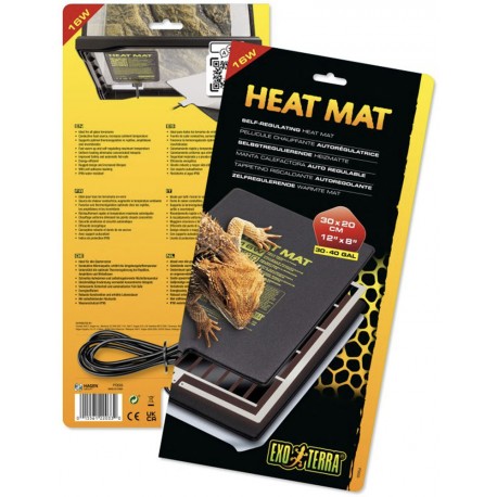 Heat Mat - PTC Carbon Fiber - 16w (Exo Terra)