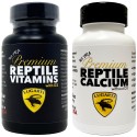 Ultra Premium Reptile Vitamins with D3 / Reptile Calcium without D3 - 3 oz - BUNDLE (Lugarti)