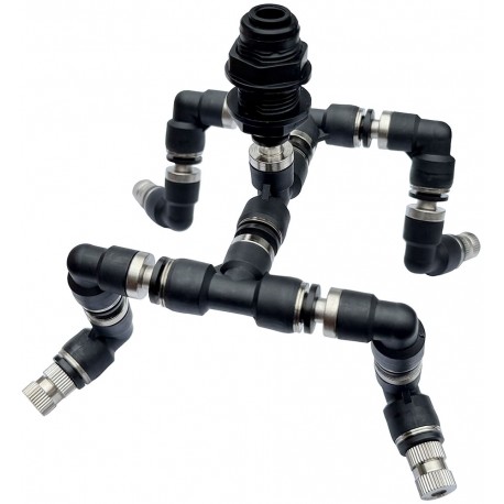 Professional Misting System - Quad Misting Assembly (Lugarti)