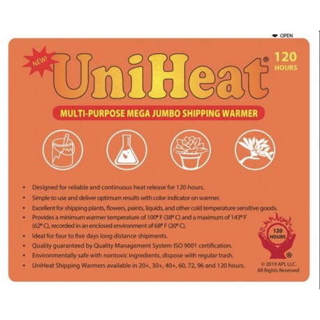 Heat Packs - 120 Hour