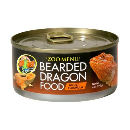 Bearded Dragon Food - Adult - 6 oz Can (Zoo Med)