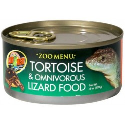 Tortoise & Omnivorous Lizard Food - 6 oz Can (Zoo Med)