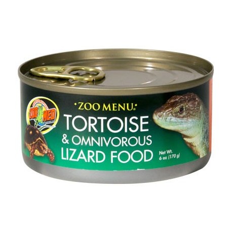 Tortoise & Omnivorous Lizard Food - 6 oz Can (Zoo Med)